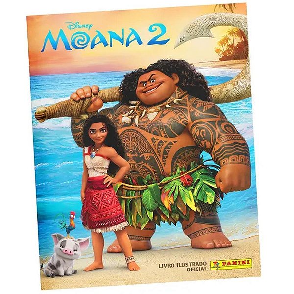 álbum de Figurinhas Moana 2 Brochura