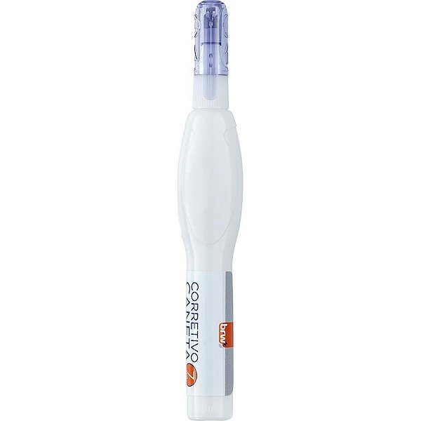 Caneta Corretiva 7ML Ponta Metálica Caixa com 12
