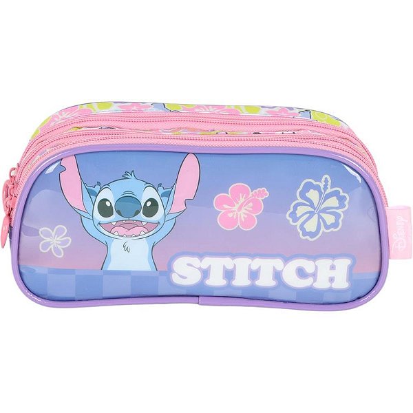 Estojo Triplo STITCH Violeta