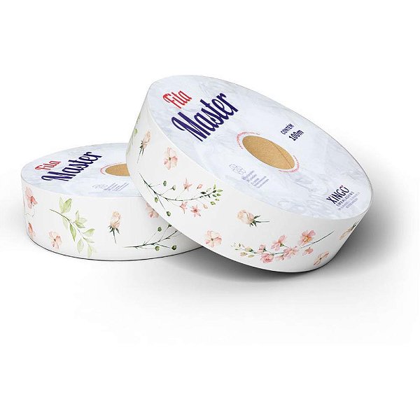 Fita Master Decorada Alice 32MM X 100M Floral