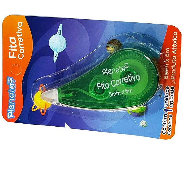 Corretivo em Fita 5MM X 6M Blister Caixa com 12 Unidades