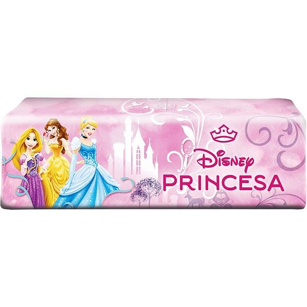 Estojo Simples Princesas em PVC 21X5,5X6CM