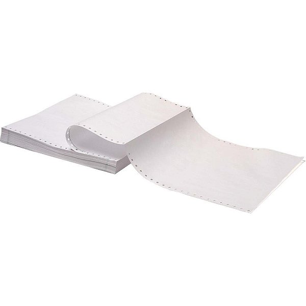 Formulário Contínuo Razão 3 Vias Branco 80 Colunas 56G Caixa com 2000 - 1