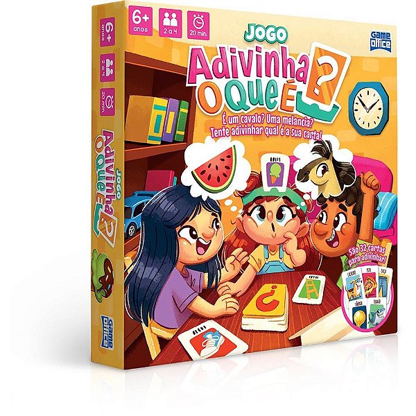 Jogo Educativo Adivinha o Que É