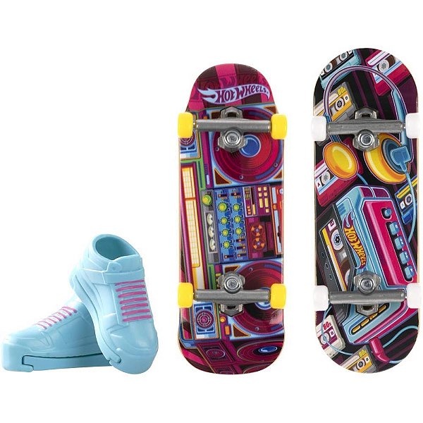 Hot Wheels Skate + Tênis Retrô 2-PACK