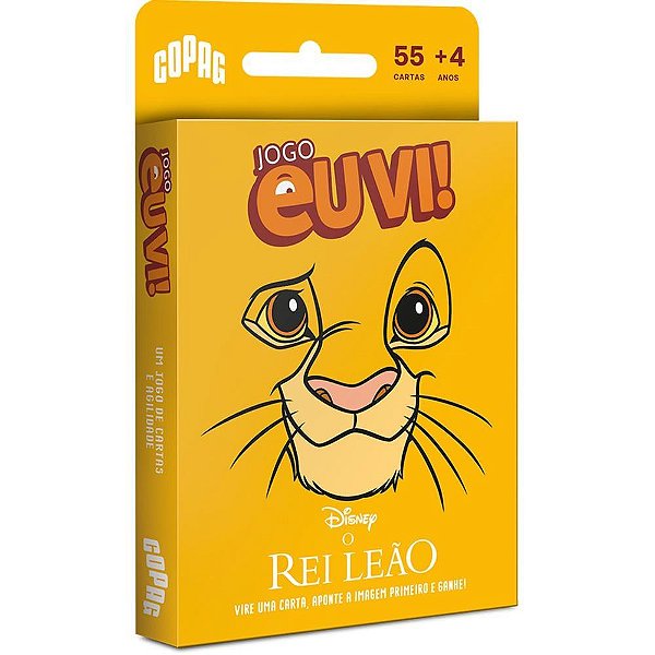Jogo de Cartas EU VI! Rei Leão