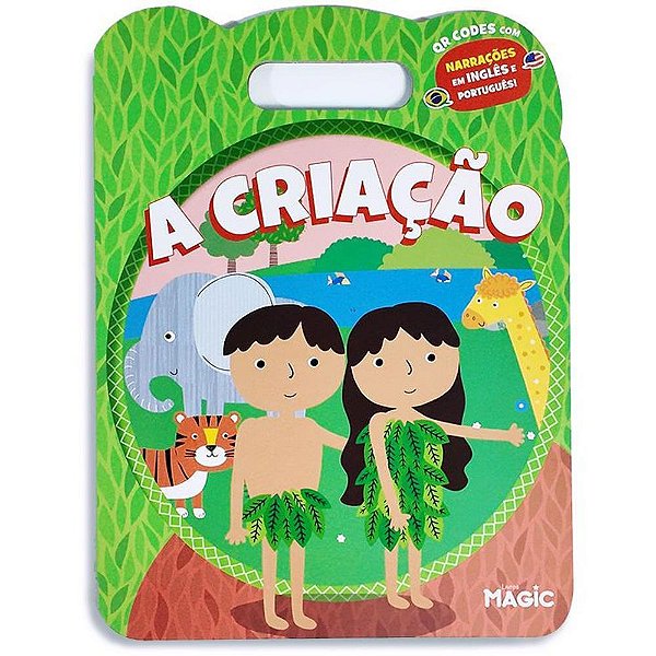 Livro Infantil Ilustrado a Criação Bilíngue