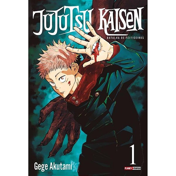 Livro Mangá Jujutsu Kaisen VOL. 01