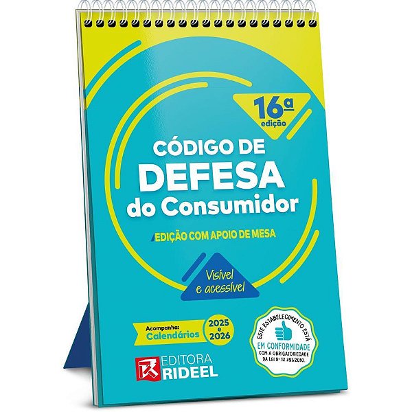 Livro Código de Defesa do Consumidor - Capa Dura