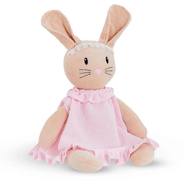 Pelúcia Coelha Belinha Rosa 53CM