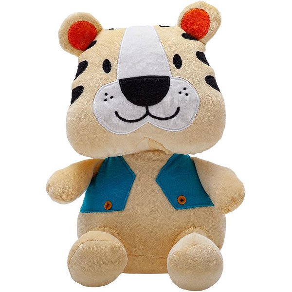 Pelúcia Tigre Amigos da Floresta 34CM
