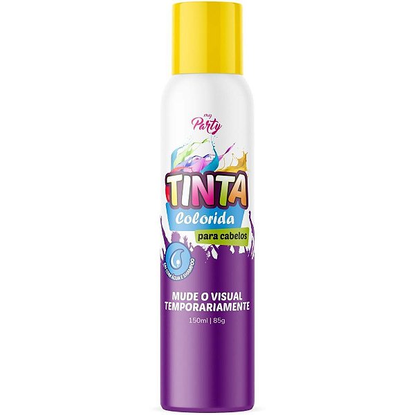 Pinta Cabelo 150ML Amarelo Brasil Caixa com 12 Unidades