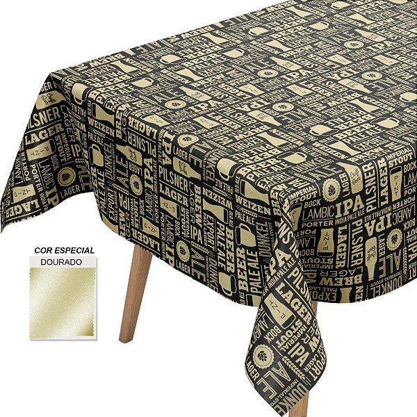 Toalha Térmica Beer Dourada 1,40 X 30M Rolo