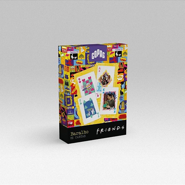 Baralho Friends Edição Especial 30 ANOS com 55 Cartas
