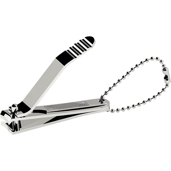 Cortador de UNHA Classic AÇO Carbono Pequeno com Lixa Integrada