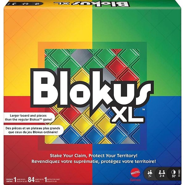 Jogo Diverso Blokus Refresh – Estratégia, Cores e Desafio