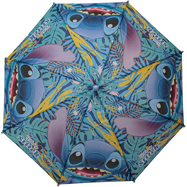 GUARDA-CHUVA Infantil STITCH Automático com 48CM de Raio