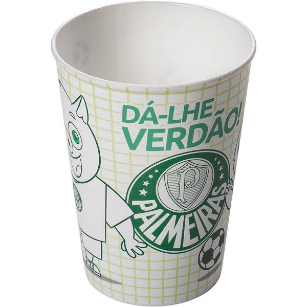 Copo Decorado Palmeiras 320ML Oficial Licenciado