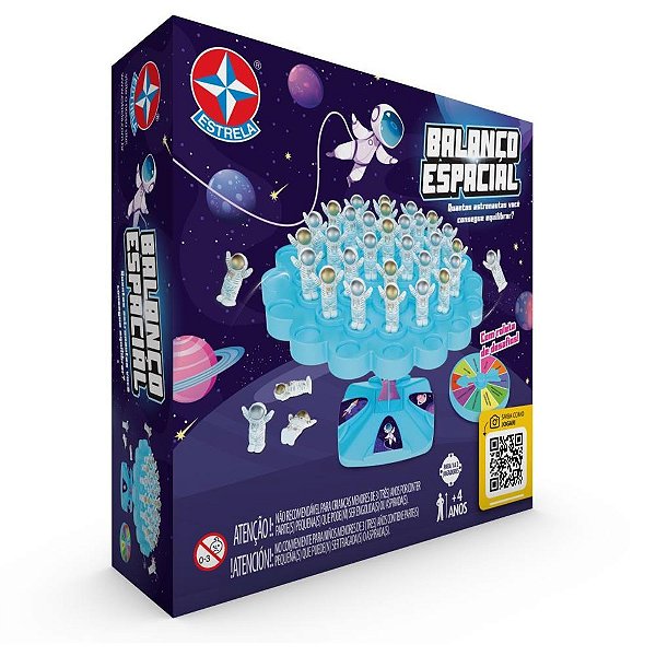 Jogo Diverso Balanço Espacial com 48 Astronautas e Roleta