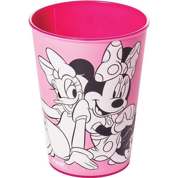 Copo Decorado Minnie 320ML  para Festas e Refeições