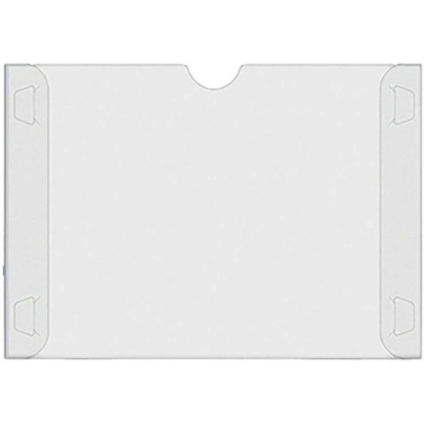 Quadro Multiuso A4 Protetor para Avisos Horizontal Pacote com 10