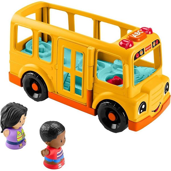 FISHER-PRICE Little People Caminhão Escolar Som e LUZ com 2 Figuras