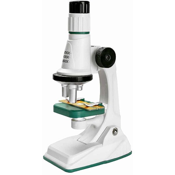 Brincando de Profissões Microscópio 22CM ATÉ 1200X com Iluminação LED