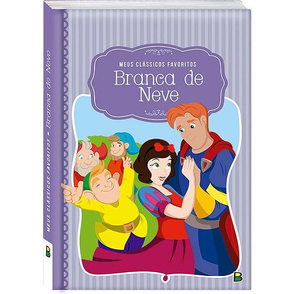 Livro Infantil Ilustrado Branca de Neve 18X22 14 Páginas
