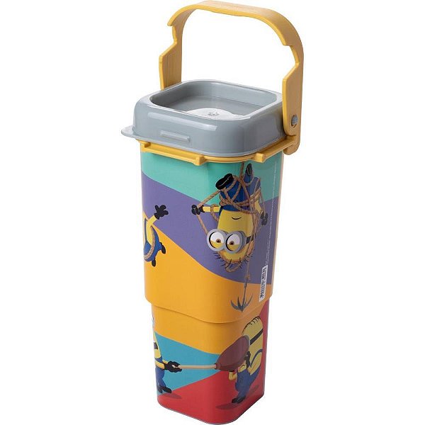 Acessório para Mesa Minions com Suporte para Celular Retrátil