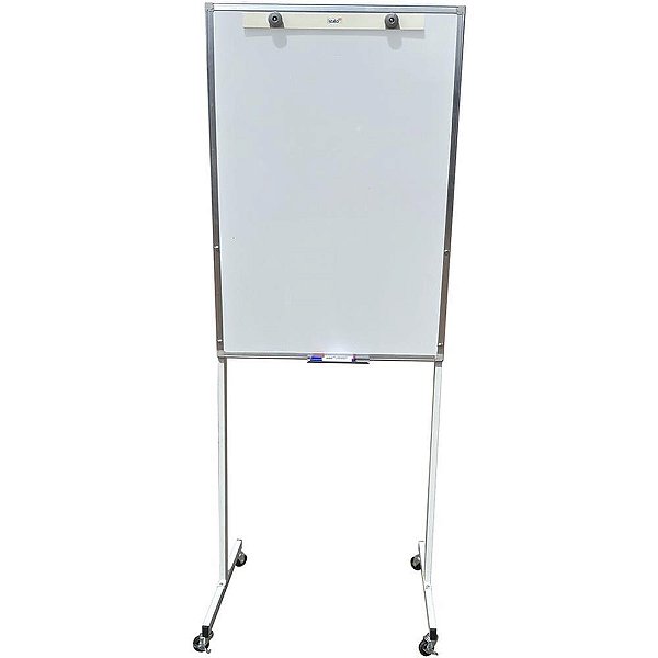 Cavalete para FLIP-CHART Magnético 100X72CM com Rodízio