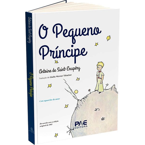 Livro Infantil Ilustrado o Pequeno Príncipe com 115 Páginas