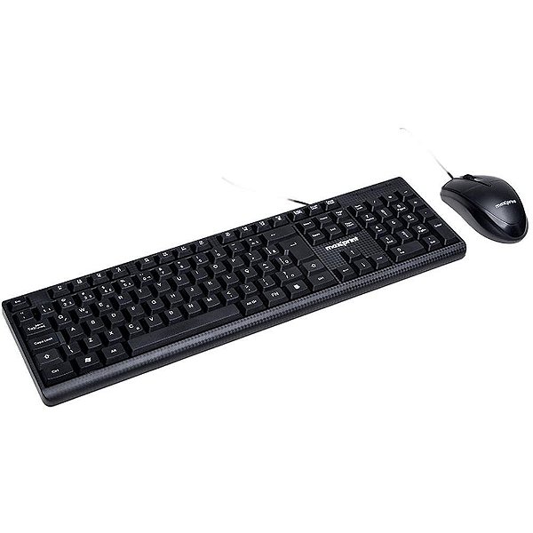 Kit Teclado e Mouse Dimensional CF1001 USB 2.0 Preto ABNT2