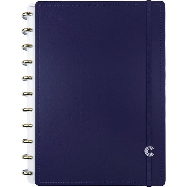 Caderno Inteligente Grande Intense Blue com 80 Folhas