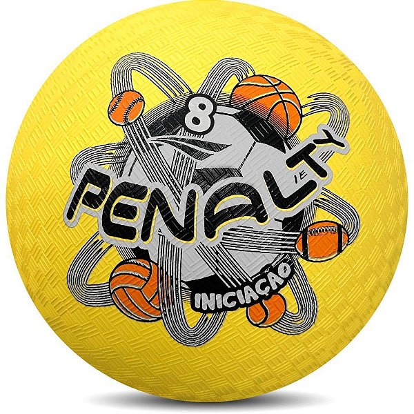 Bola de Iniciação T08 XXIV Amarela Macia e Durável