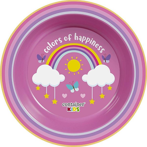 Prato Decorado BOWL Menina 450ML em Polipropileno