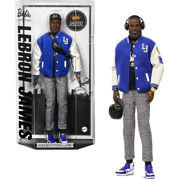 Barbie Collector Signature KEN Nº1 Projeto KING Lebron James