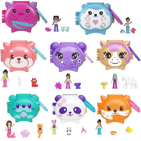 Polly Pocket Micro Mundo PET Conectável (S)