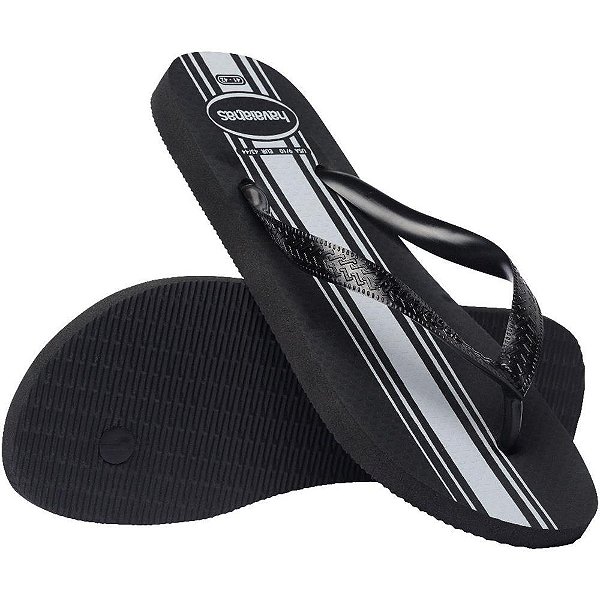 Chinelo Havaianas Masculino Color Essential Tamanho 43/44 Preto