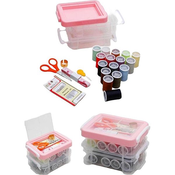 Kit Costura com 21 Peças Sortidas