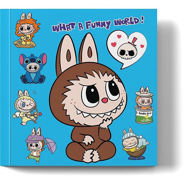 Livro de Colorir Monstrinho Amigo Azul