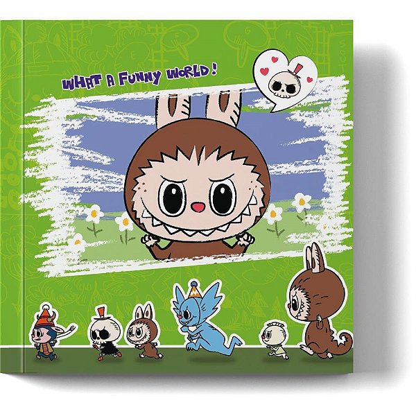 Livro de Colorir Monstrinho Amigo Verde