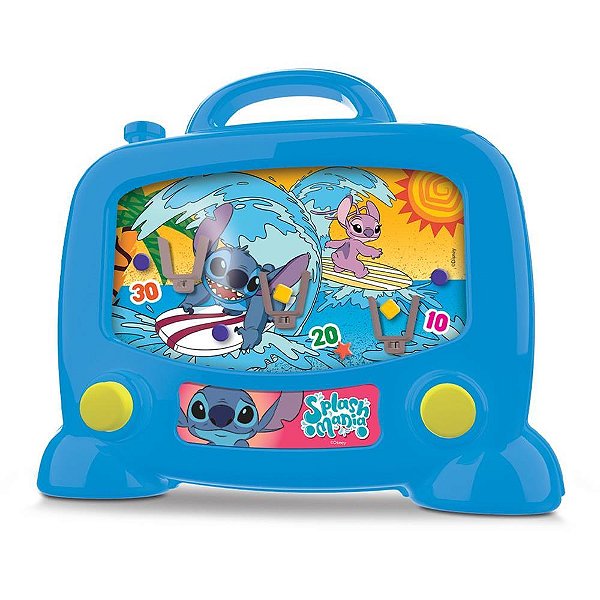 Brinquedo STITCH SPLASH Mania com Jogo de água e Desafio de Habilidades