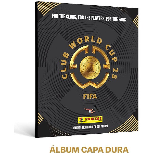 álbum de Figurinhas Mundial de Clubes 2025 Capa Dura