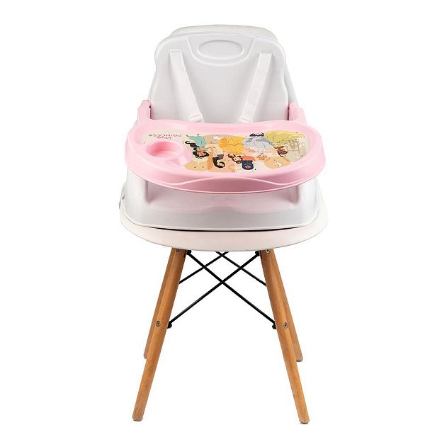 Cadeira de Alimentação Booster Princesas para Bebês 6 Meses ATÉ 15KG
