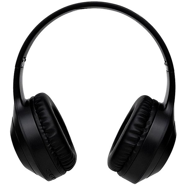 Fone de Ouvido Bluetooth Headphone Preto SLIM HBT2001