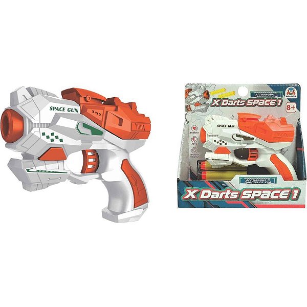 Lançador X DARTS Space 1 com 3 Dardos