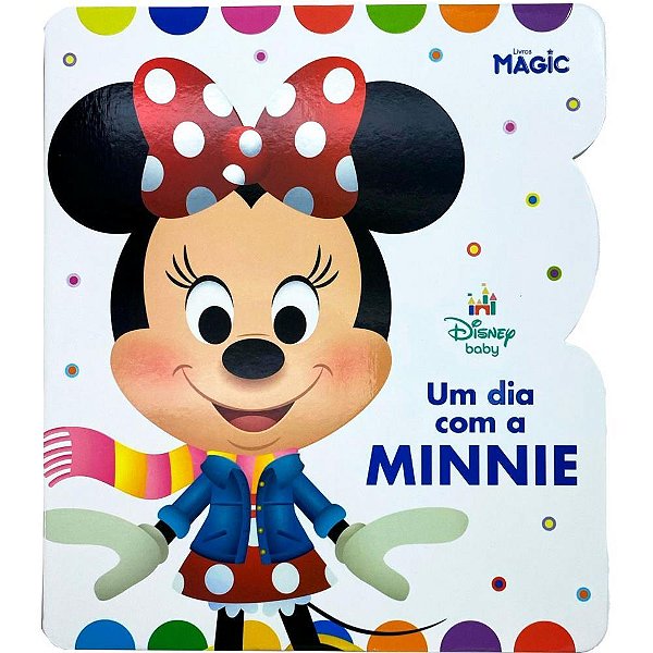 Livro Infantil Ilustrado UM Dia com a Minnie 24X22CM 10 Páginas