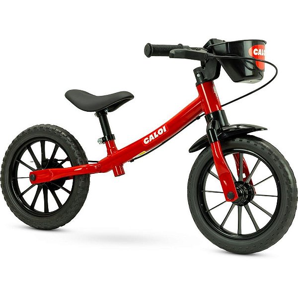 Bicicleta Infantil ARO 12 Balance Vermelha 02 Nathor