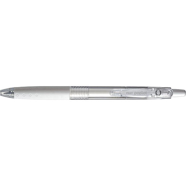 Caneta GEL Retrátil Pilot Pop’lol 0.7MM Branca Caixa com 12 Unidades
