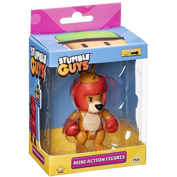 Miniatura Colecionável Stumble GUYS Série 2 Articulada 7,5CM Sortida
